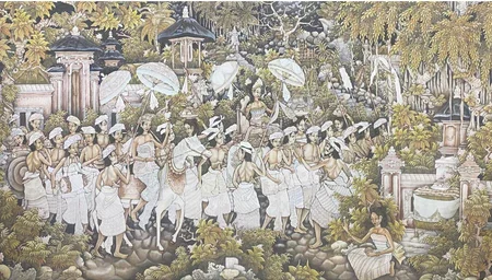 Prosesi Sakral di Tanah Dewata